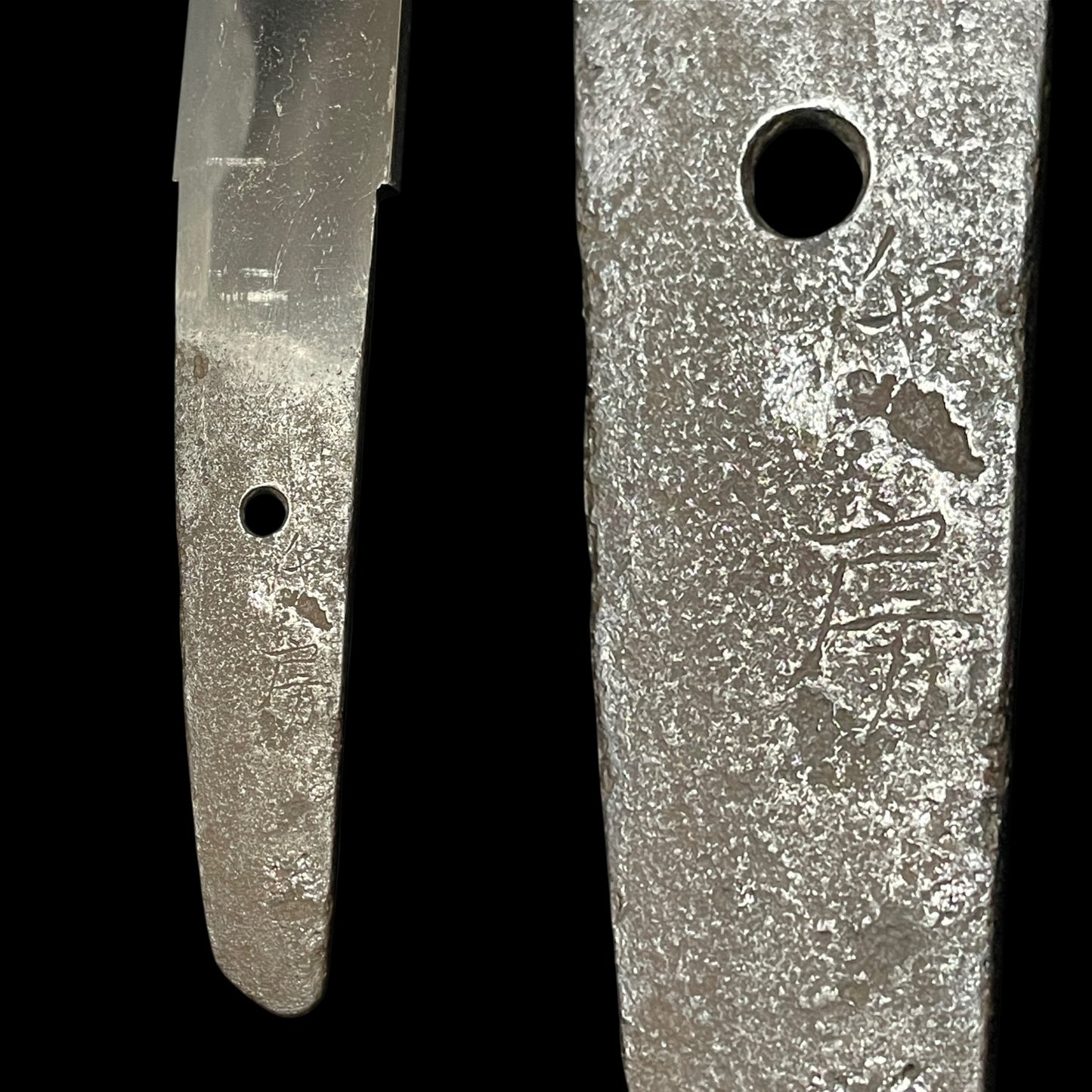 Hirazukuri Sunnobi TANTO 平造寸延短刀, 氏房 Ujifusa signed, with Kozuka Kogai