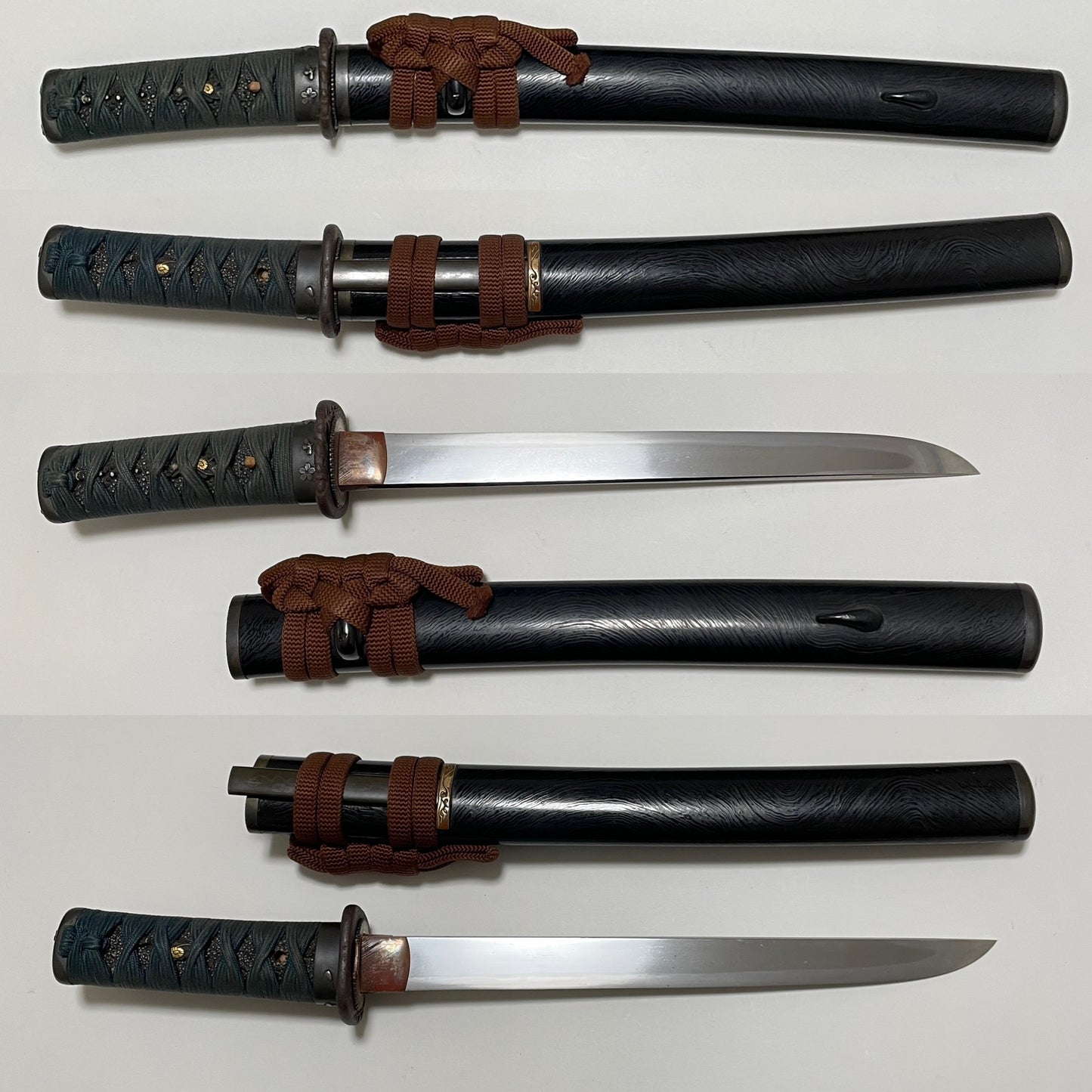 Jumyo 寿命 TANTO, Two certificates, with Kozuka, KOTO Muromachi period