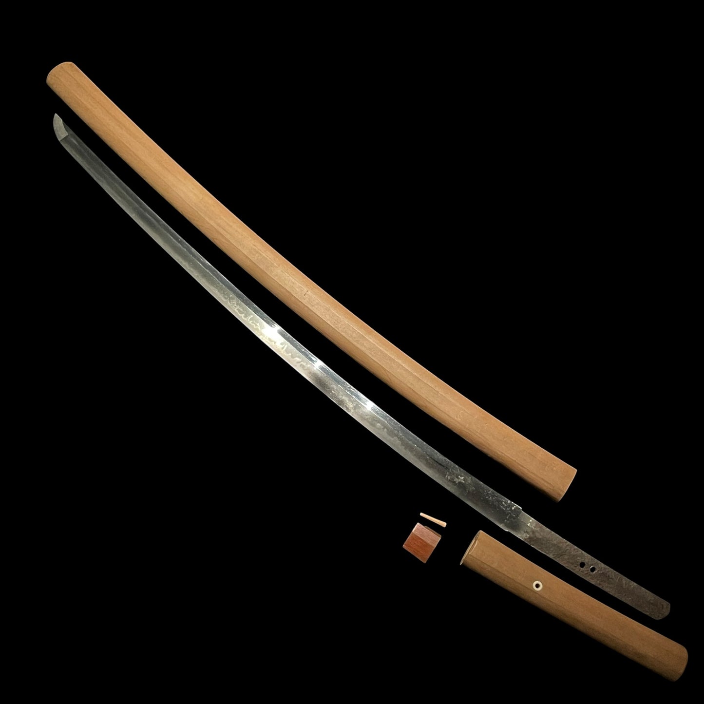 Amazing Hamon KATANA, Oohara Sanemori 大原真守 signed, Late Edo period