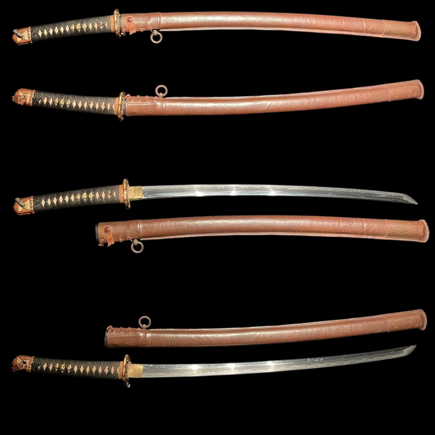 Ryakushiki GUNTO 略式軍刀, Mishina Yoshiaki 三品義明 signed, Seki stamp 関刻印, WW2 Original