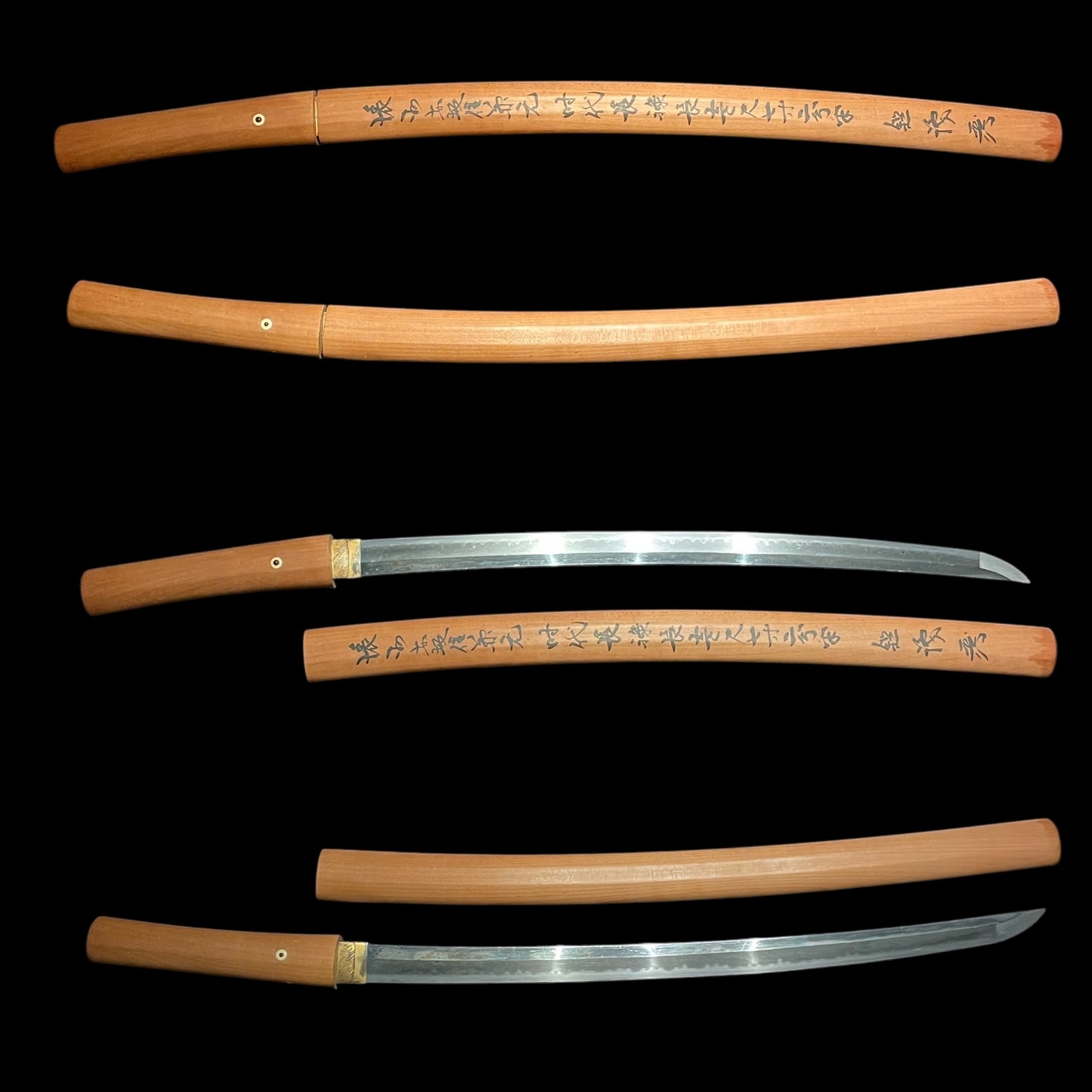 Noshu Akasakaju Kanemoto 濃州赤坂住兼元 Sayagaki 鞘書 WAKIZASHI, Muromachi period