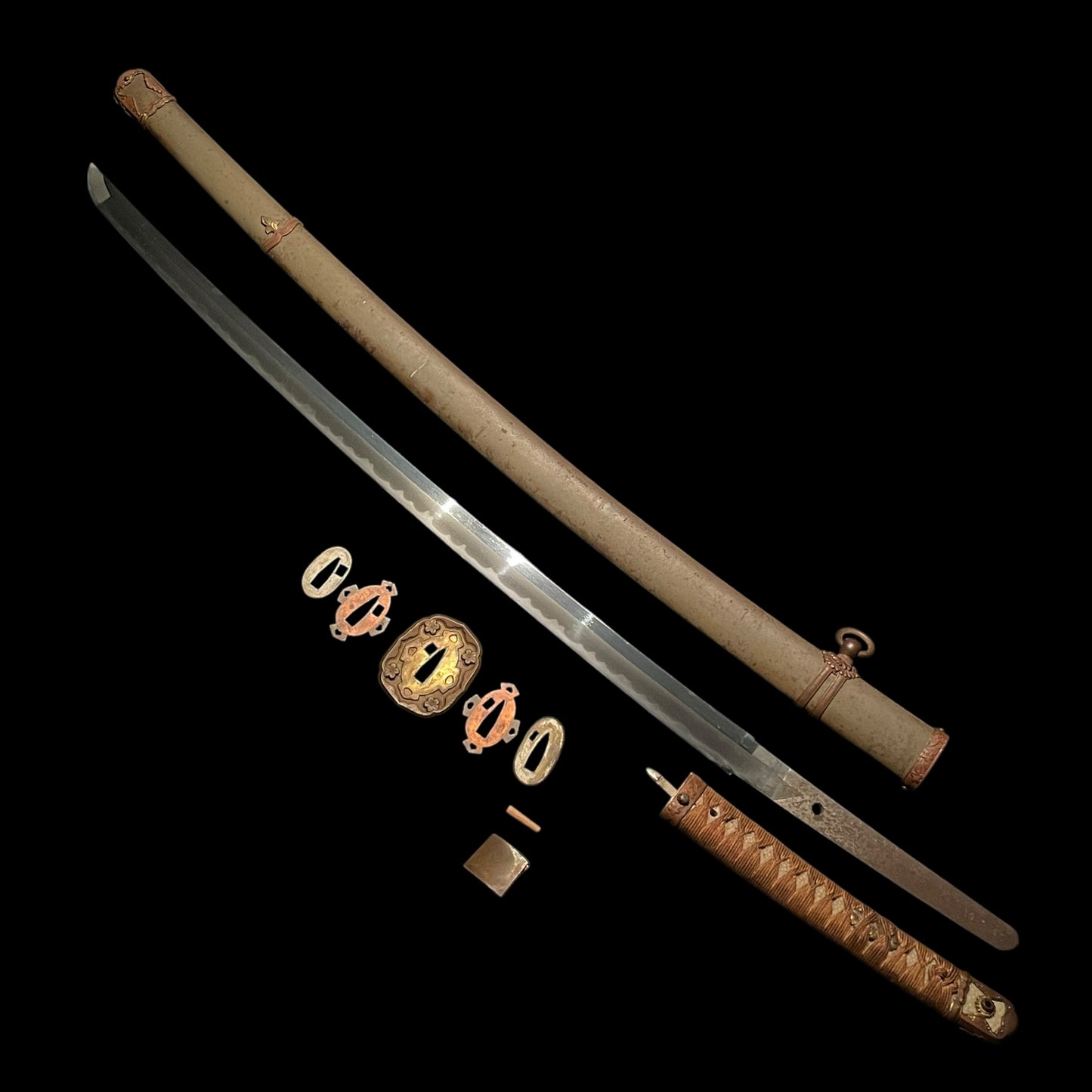 Type98 GUNTO 九八式軍刀, Komori Katsuyuki 小森勝幸 signed and Seki Stamp