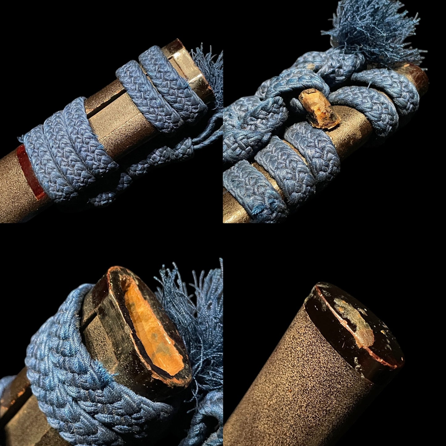 Oomasamehada 大柾目肌 Wakizashi with Kozuka, Edo period mumei