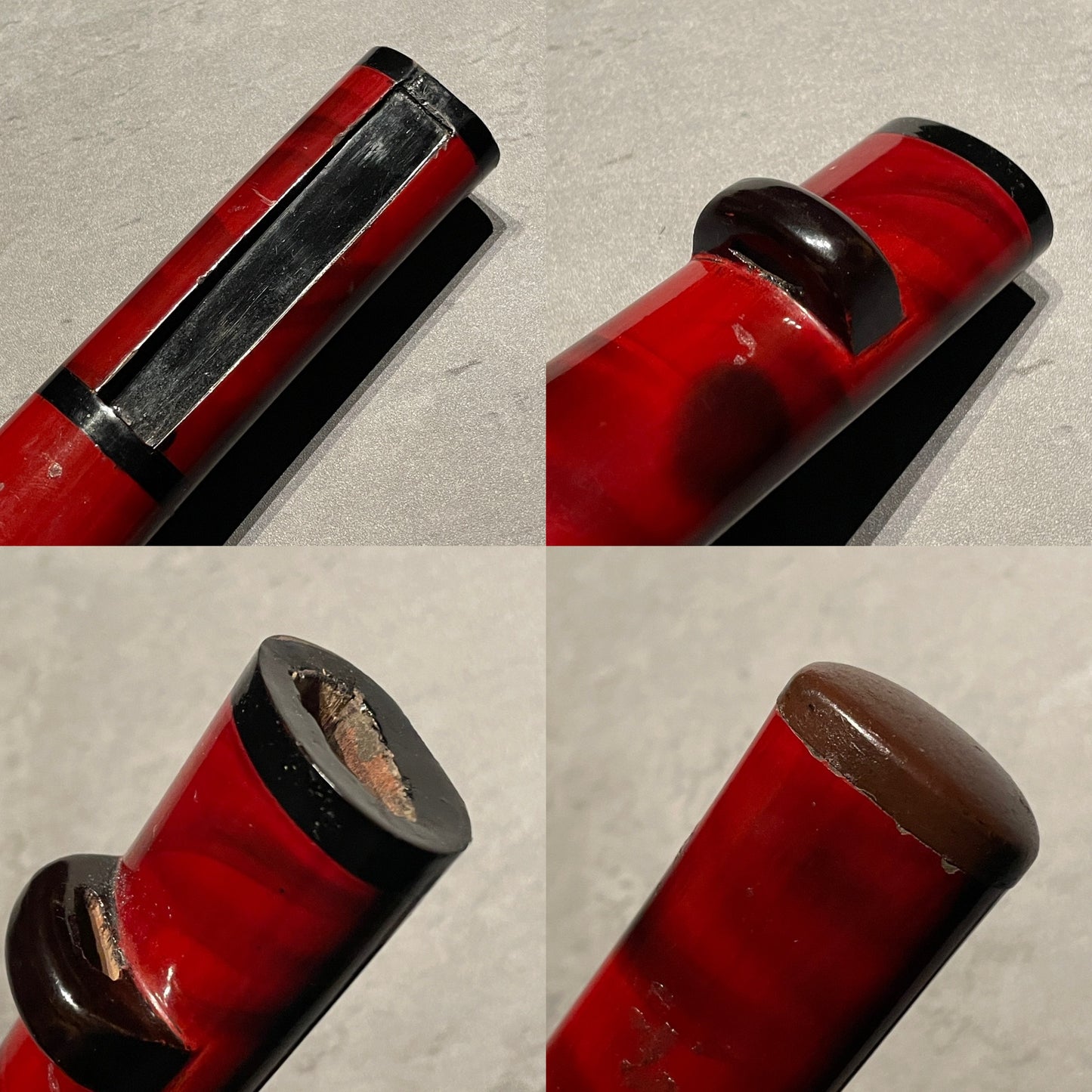 Red TANTO, 包真 Kanezane signed, Guribori 倶利彫 Fuchikashira, Muromachi period