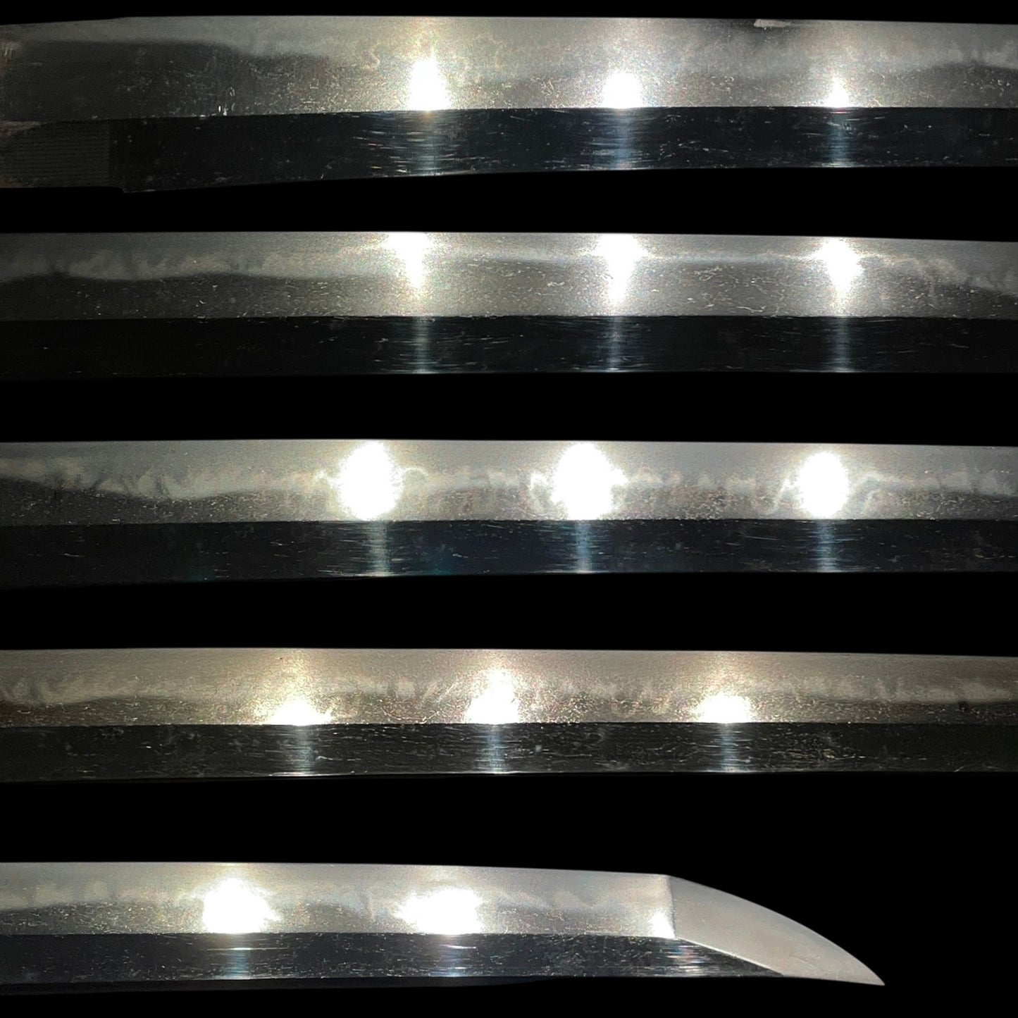 Amazing Choji Hamon 丁子刃文 Long WAKIZASHI, Edo period mumei