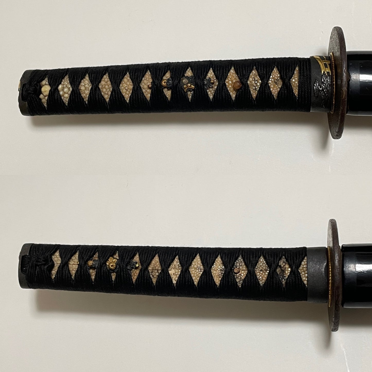 Sumiyoshi Fuchikashira 住吉縁頭 KATANA, Edo period mumei