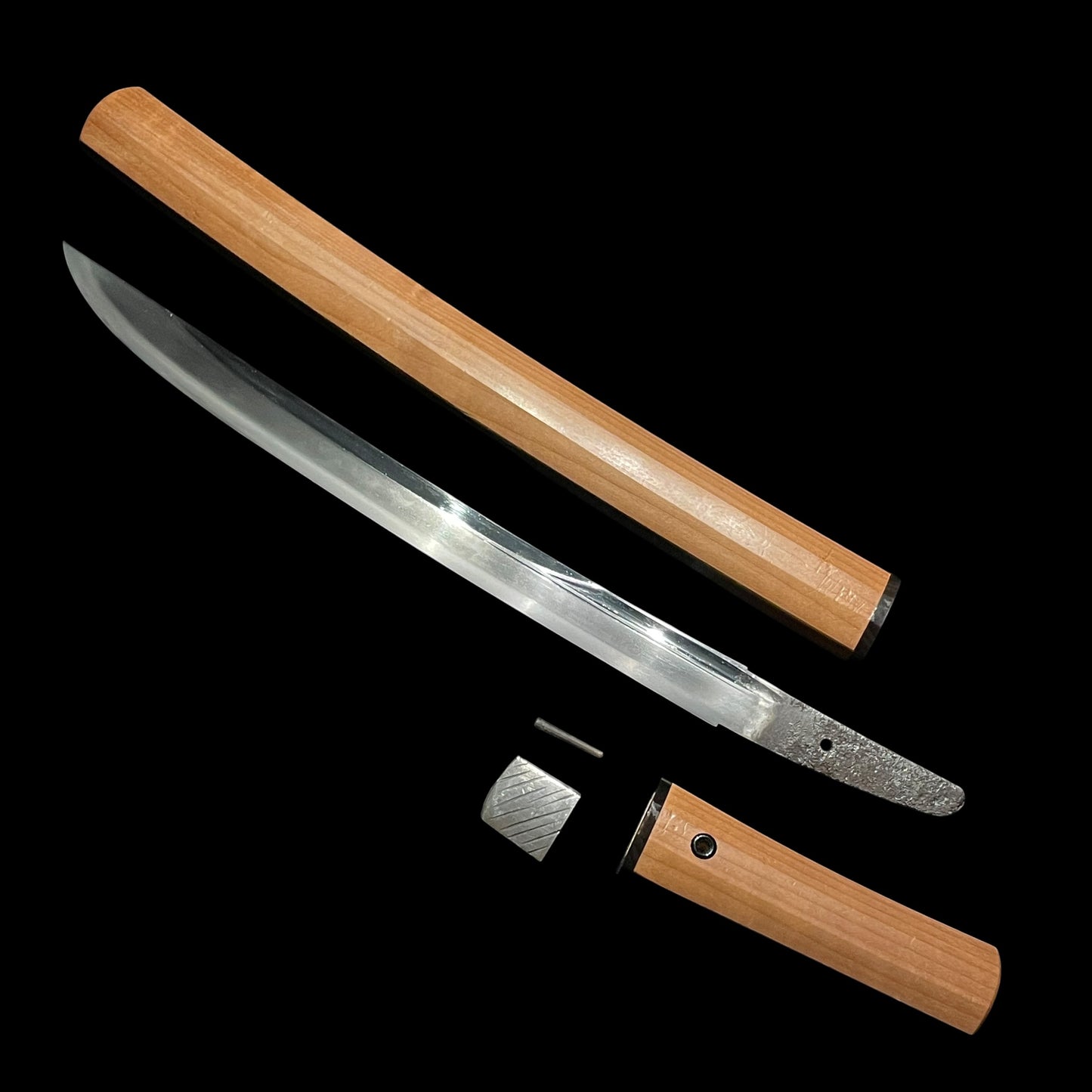 Naginata Naoshi Zukuri 薙刀直造 Wakizashi, Nakayama Ikkansai Yoshihiro 中山一貫斉義弘, Edo period