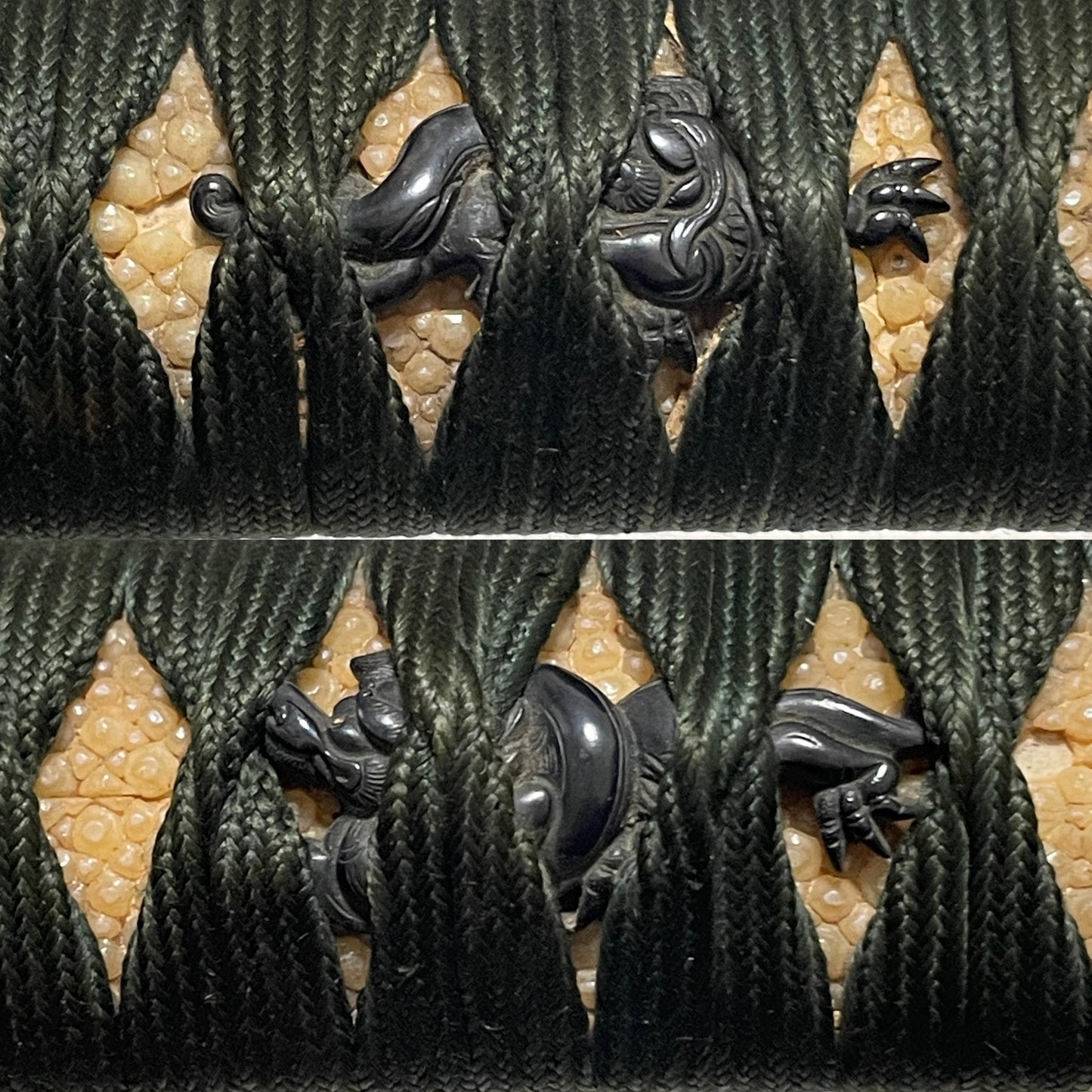 Dragon Fittings Ryakushiki-GUNTO 龍一作略式軍刀, Blade is Edo Wakizashi, with Tassel
