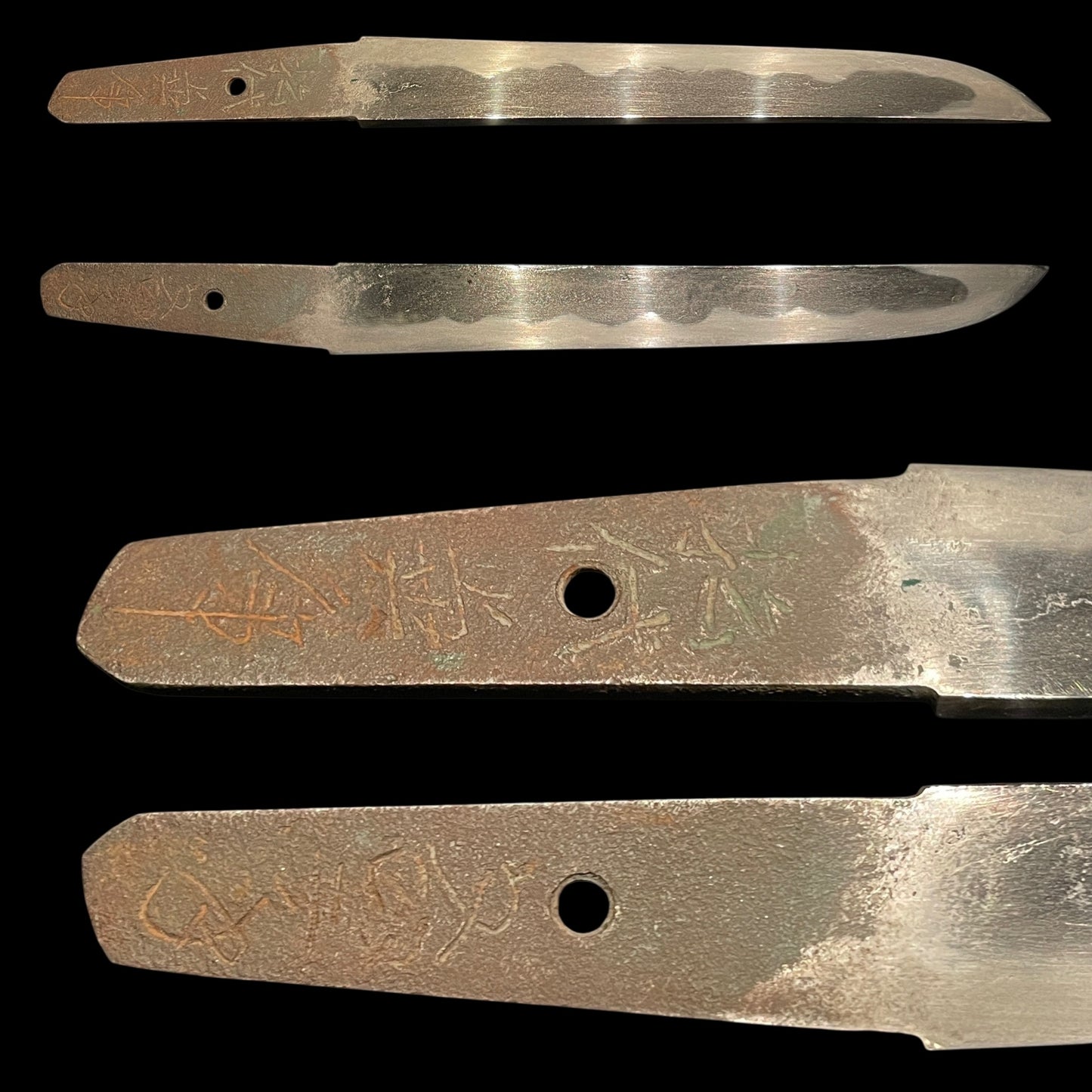 Aikuchi Tanto Kaiken, Matsushiro Kanetora 1819 松代兼乕 文政二年 signed, Late Edo