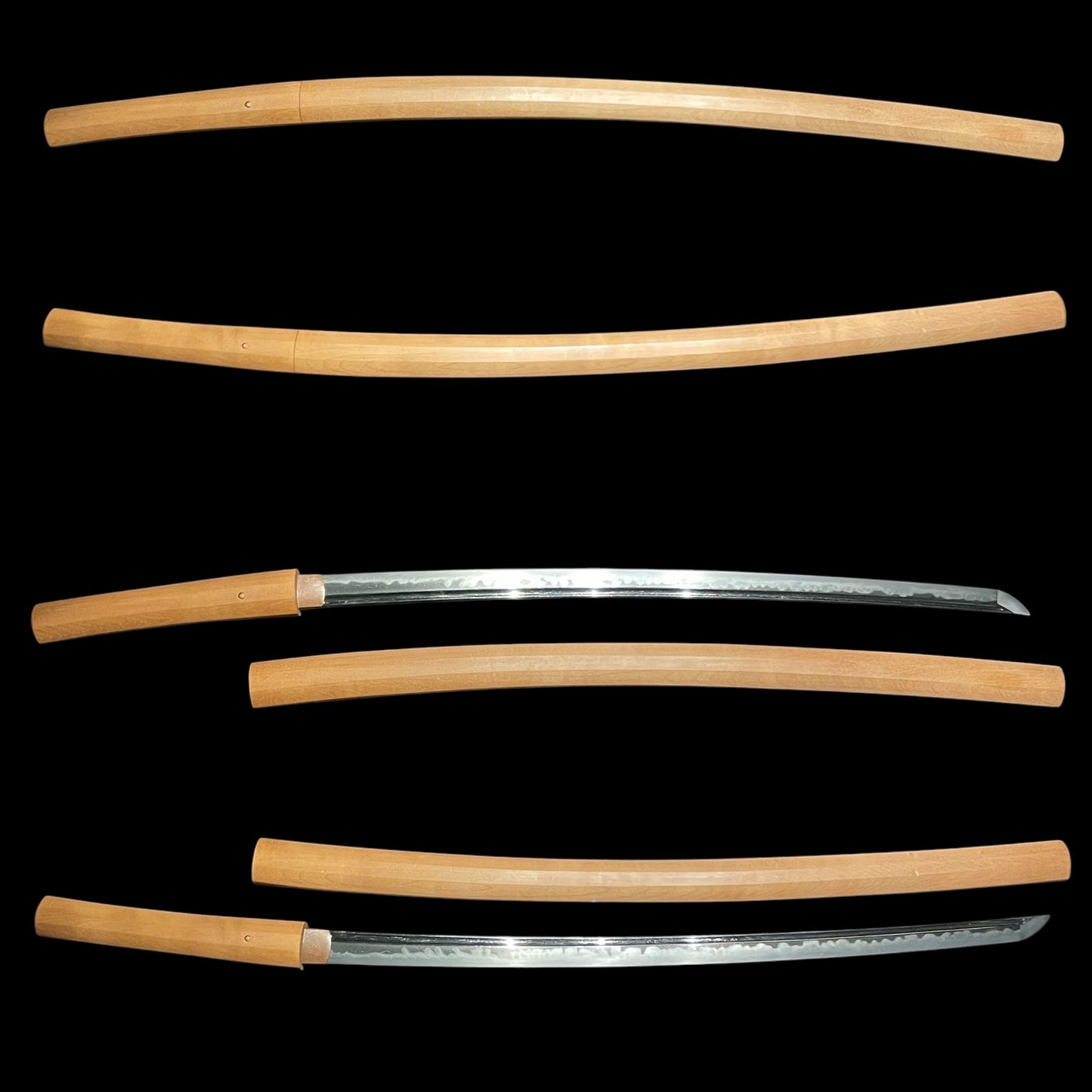 Amazing Hamon, Fukuoka Ishido 福岡石堂 KATANA, Ichimonji Utsushi 一文字写し