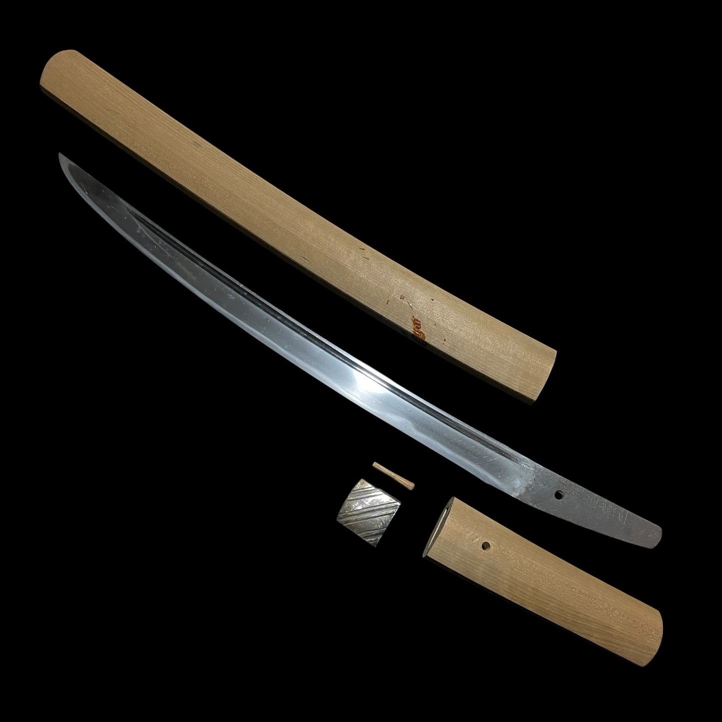 Soshuju Hiromasa 相州住広正 signed, Hirazukuri Wakizashi, Muromachi period