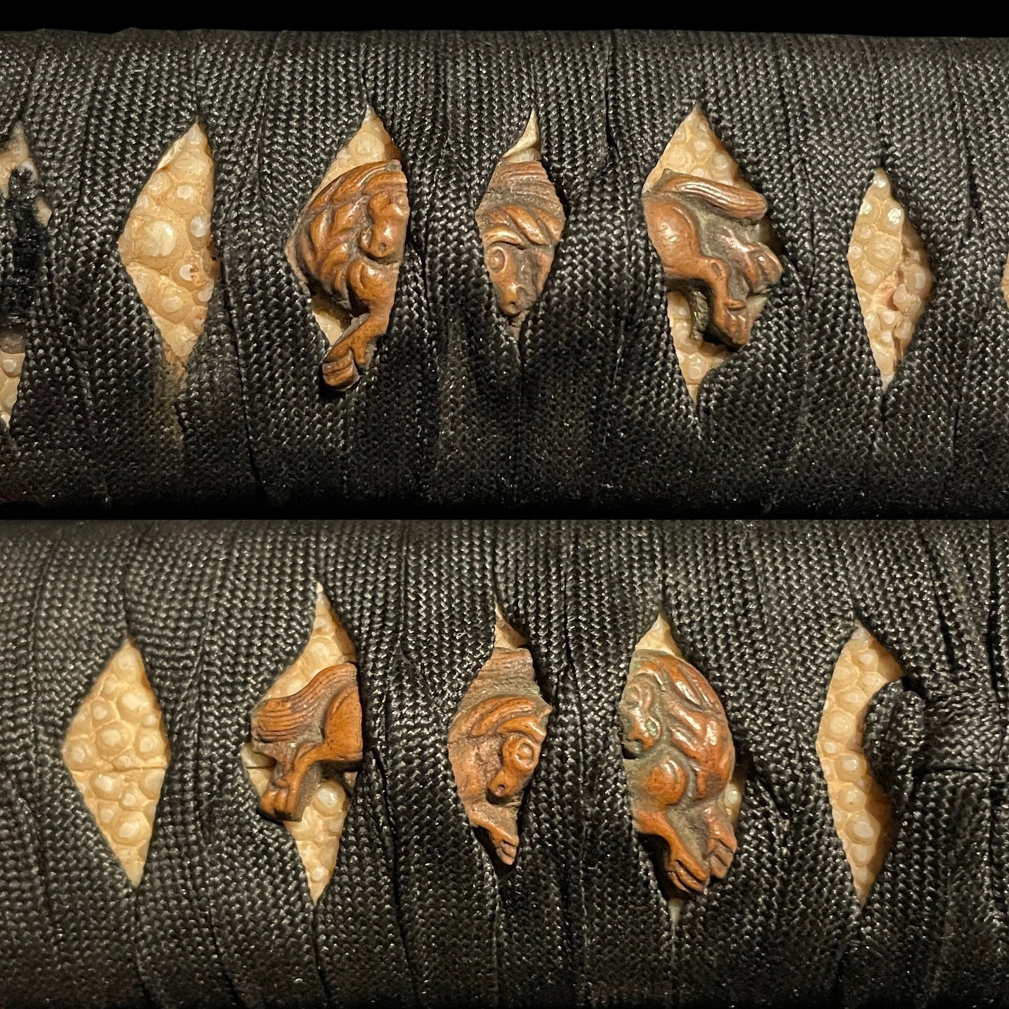 Rare style UNOKUBI 鵜首 TANTO, with Shirasaya, Edo period mumei