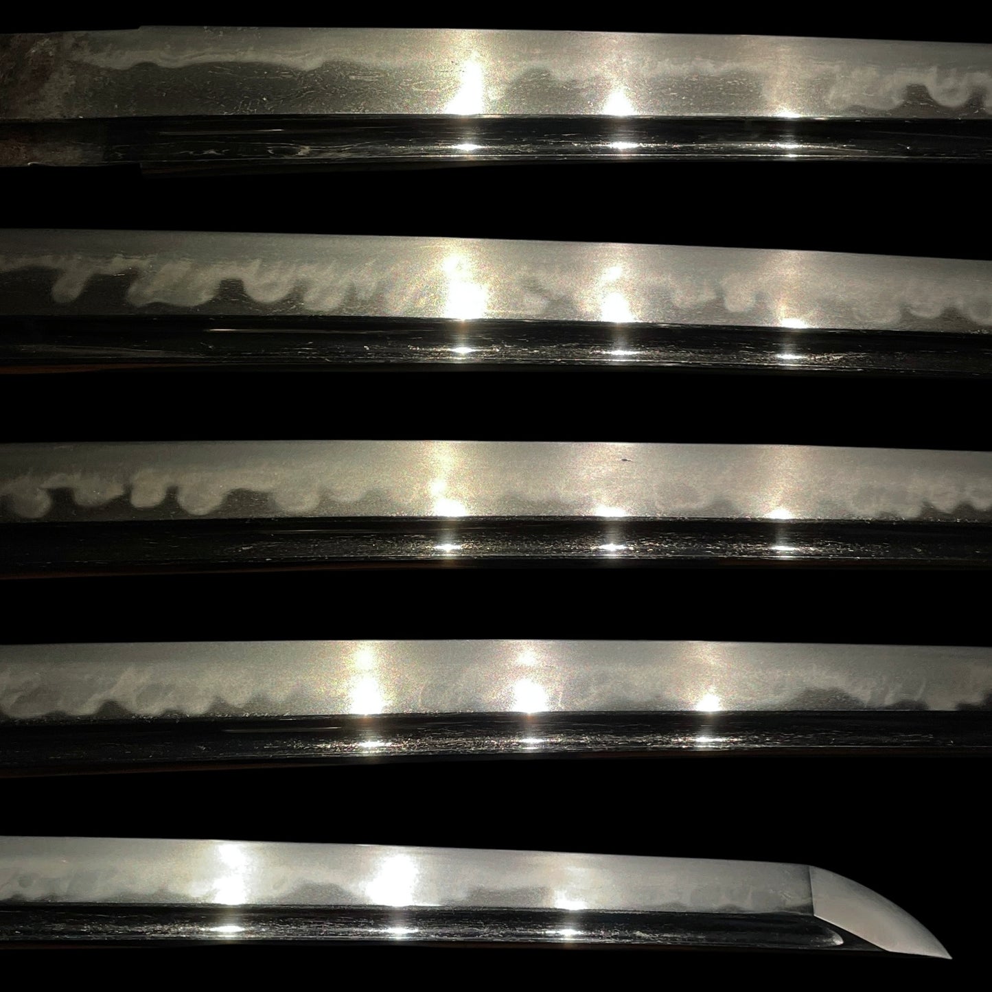 Amazing Hamon, Fukuoka Ishido 福岡石堂 KATANA, Ichimonji Utsushi 一文字写し