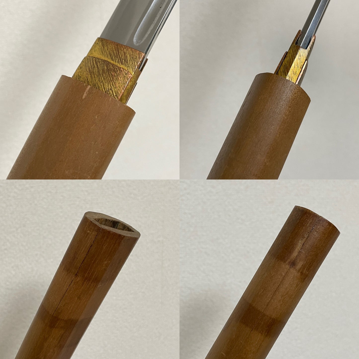 Muneyaki 棟焼 Long Wakizashi, Hizenkokuju Mutsunokami Tadayoshi 肥前国住陸奥守忠吉 signed