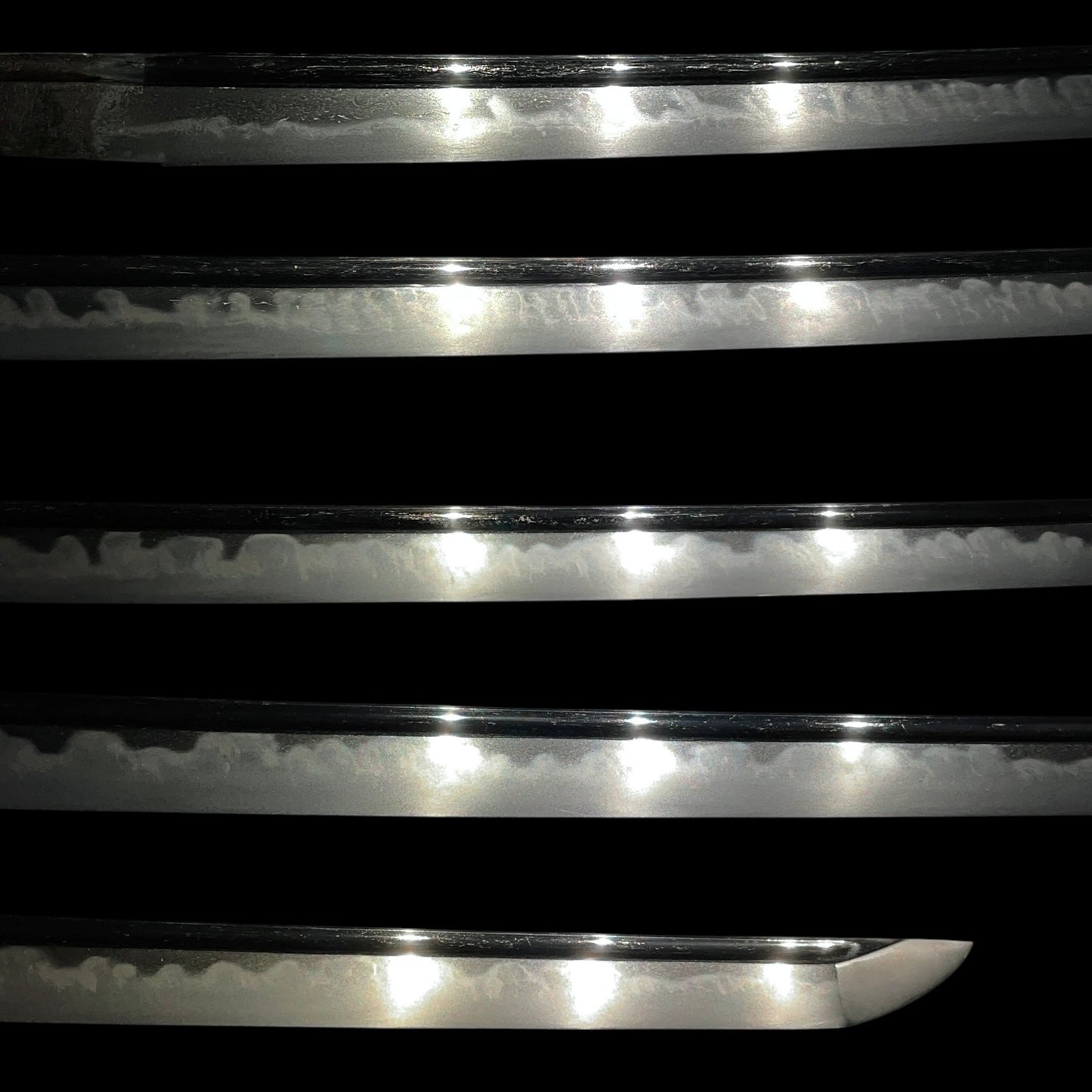 Amazing Hamon, Fukuoka Ishido 福岡石堂 KATANA, Ichimonji Utsushi 一文字写し