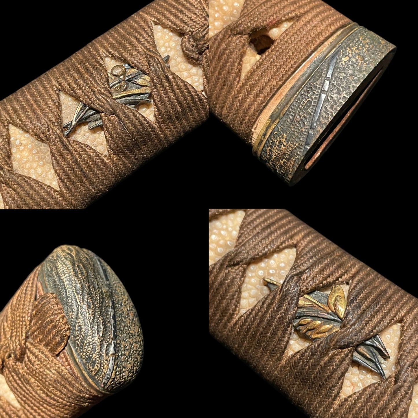 Matsushiro Koshirae TANTO 松代拵短刀, with Kozuka Kogai, Unokubi 鵜首 blade