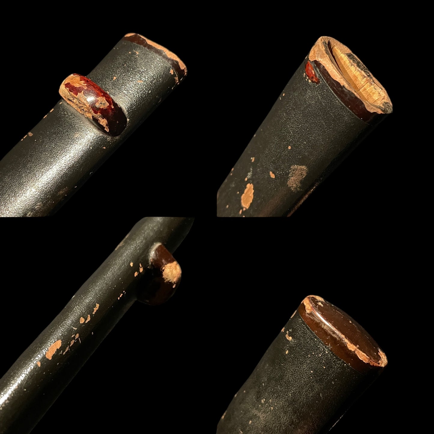 Rare style UNOKUBI 鵜首 TANTO, with Shirasaya, Edo period mumei