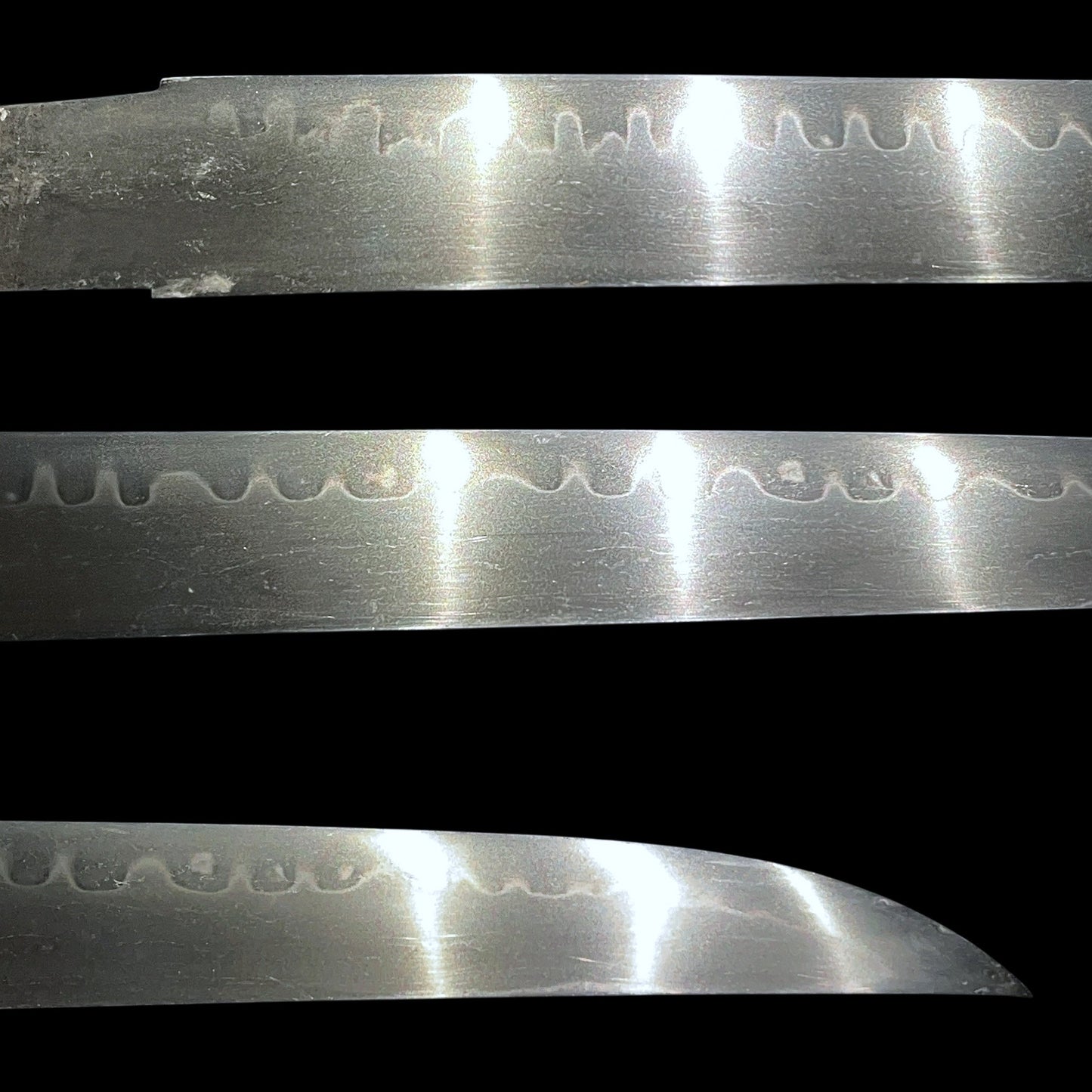 Red TANTO with KOZUKA, Gunome Hamon Thick Blade, Edo period mumei