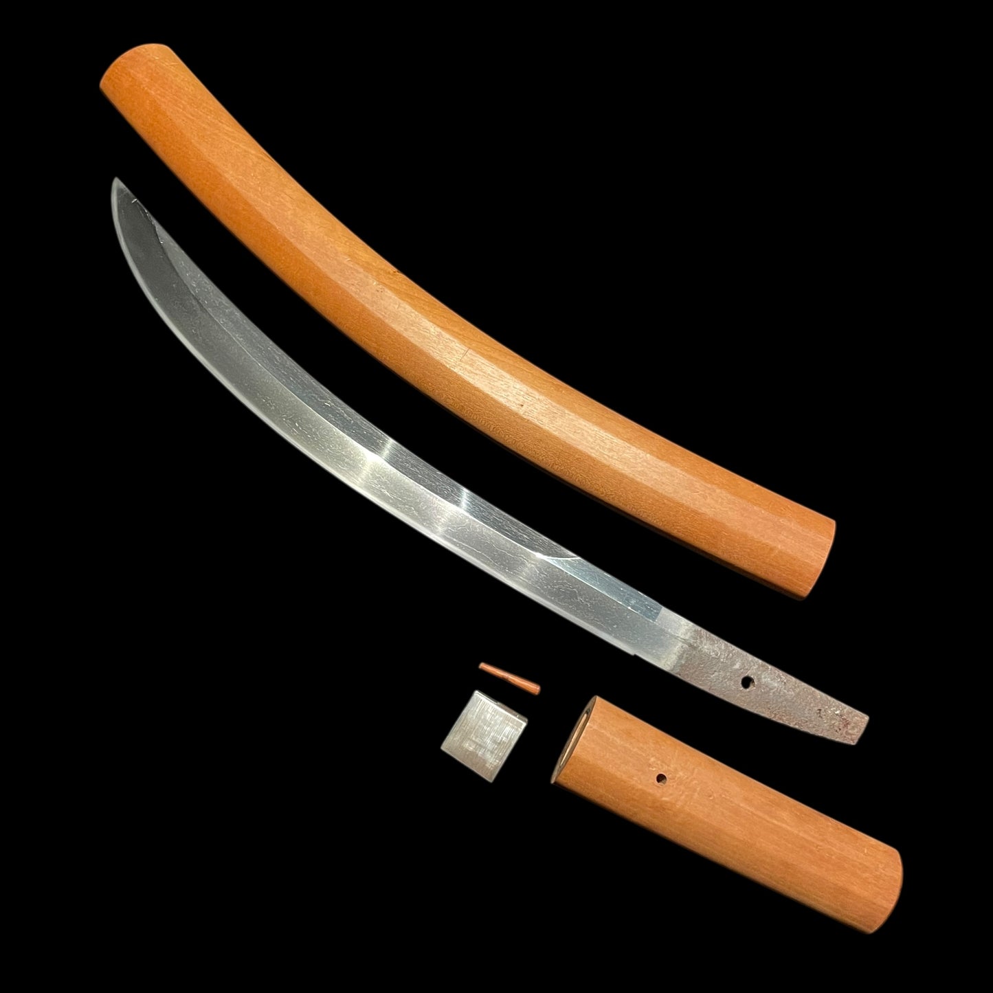 Naginata-Naoshi 薙刀直 Wakizashi, Oozori 大反り, Muromachi period mumei