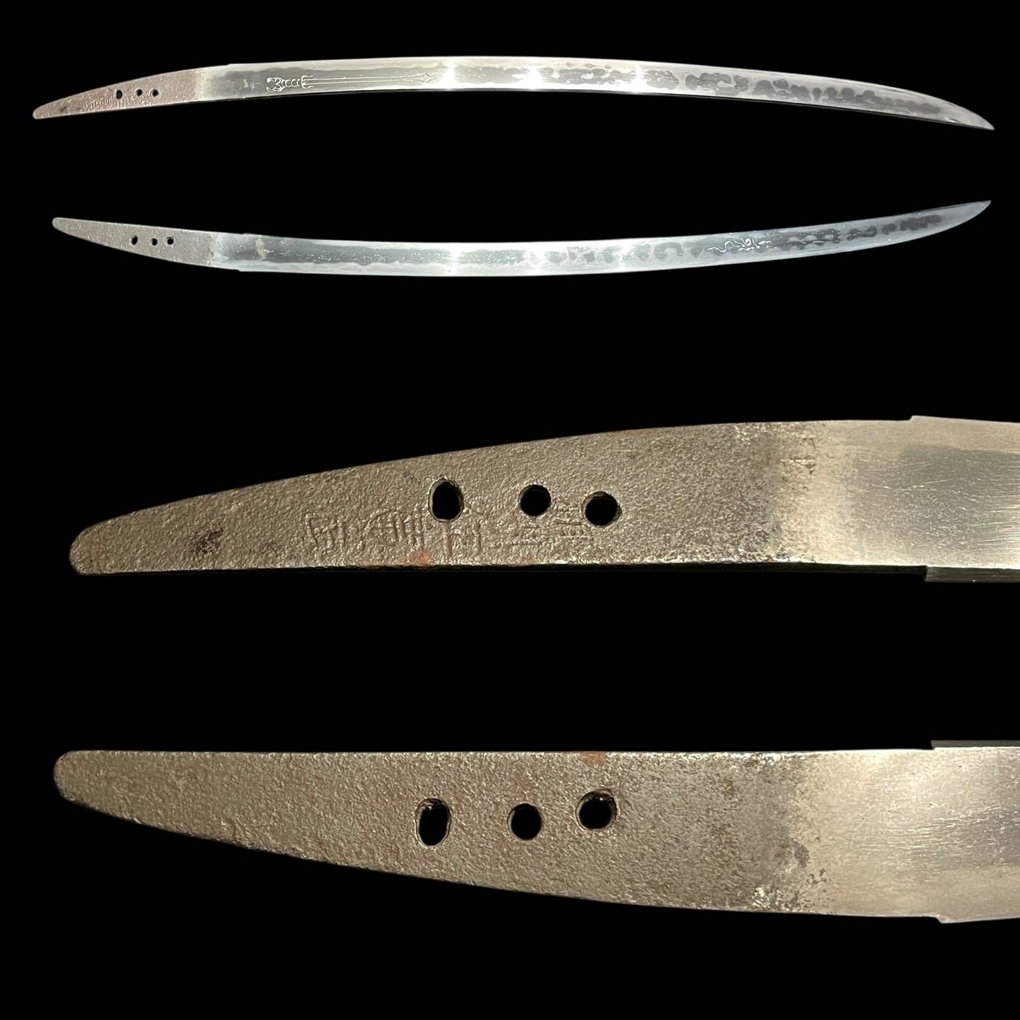 HITATSURA 皆焼 Hirazukuri KATANA, Soshuju Hiromasa signed, Muromachi period