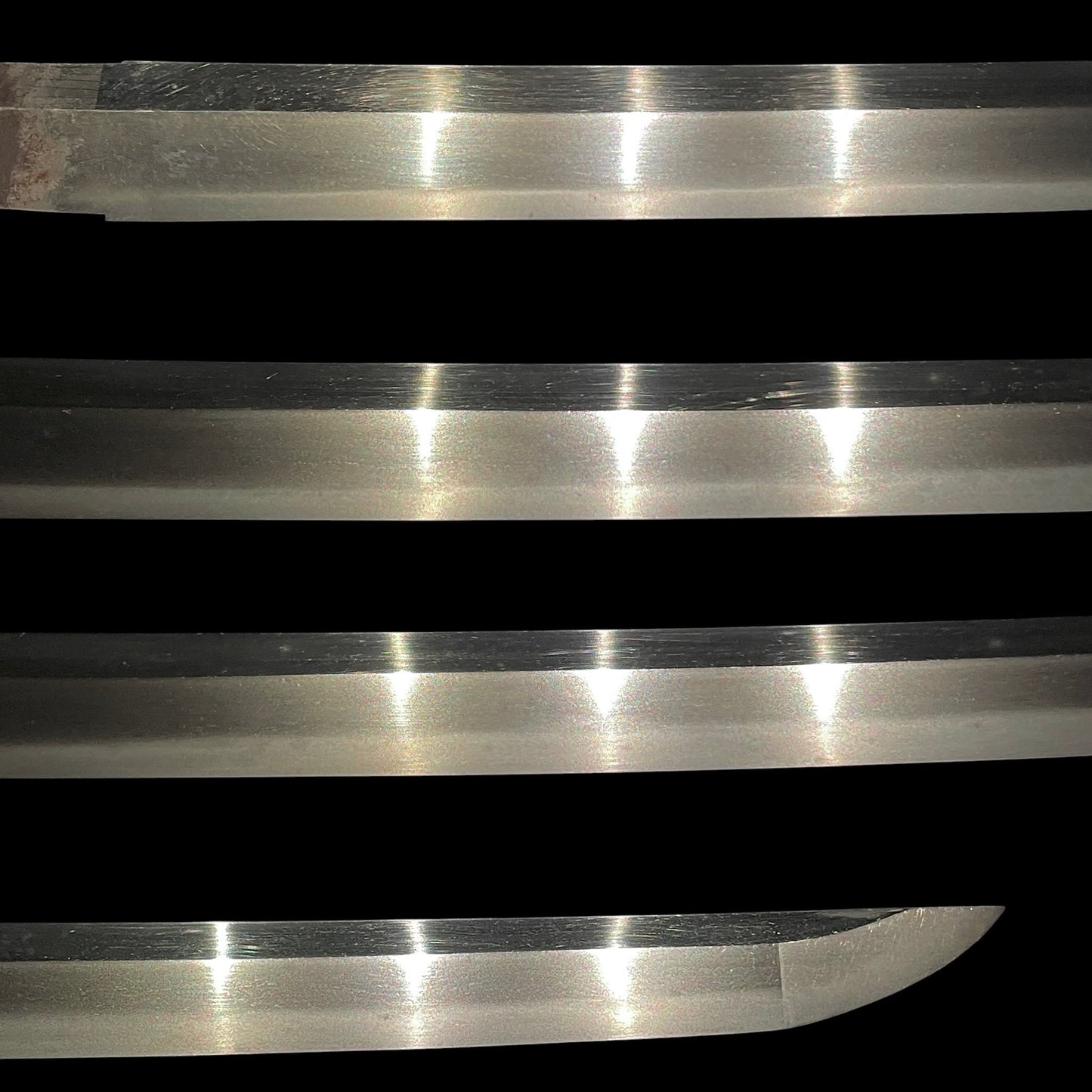 Masamehada 柾目肌 Wakizashi, Kunikane 國包 signed, Sayagaki 鞘書, Edo period