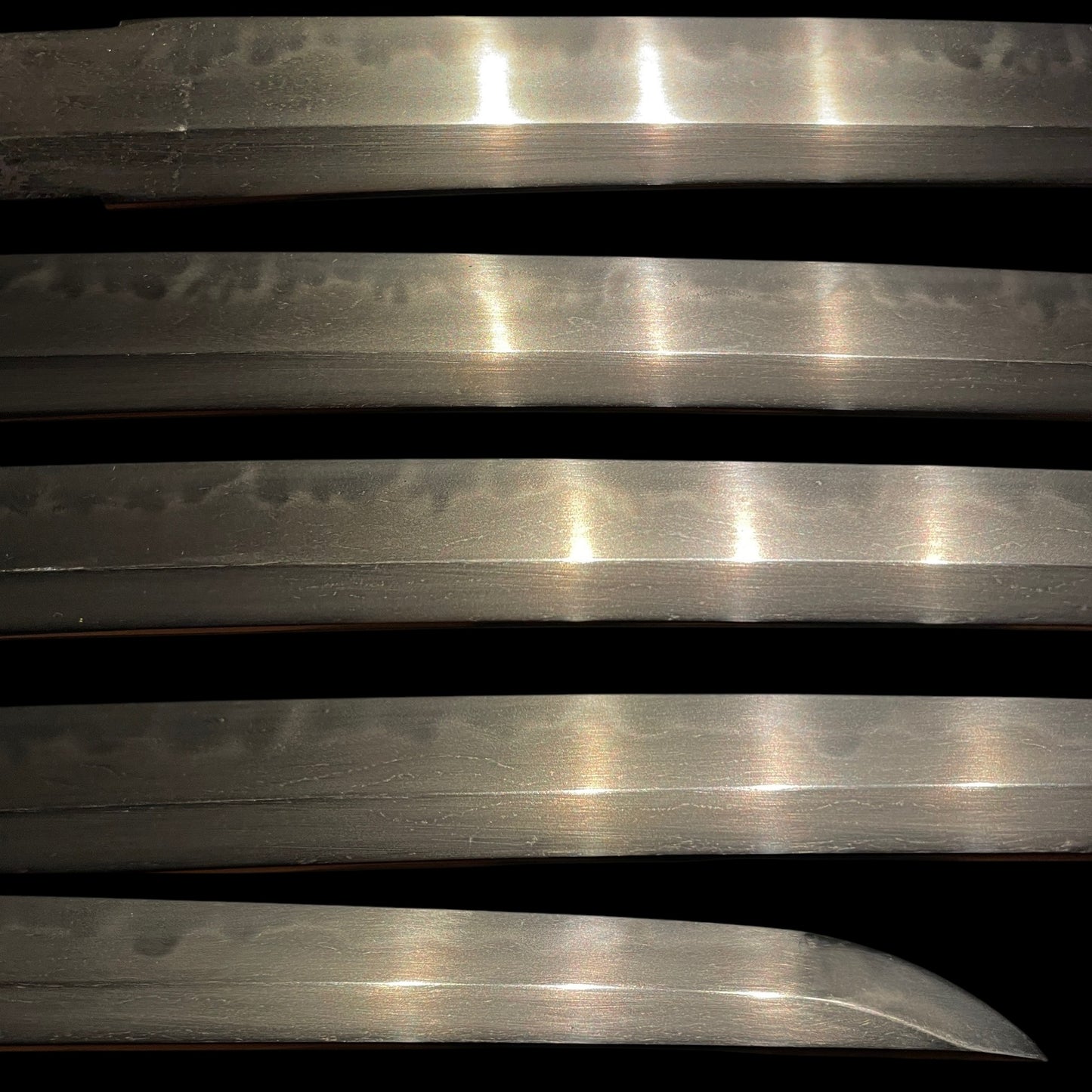 Ccormorant Fishing 鵜飼 Fittings Wakizashi, Kikuchi Tsunesada 菊池序定 signed Fuchi