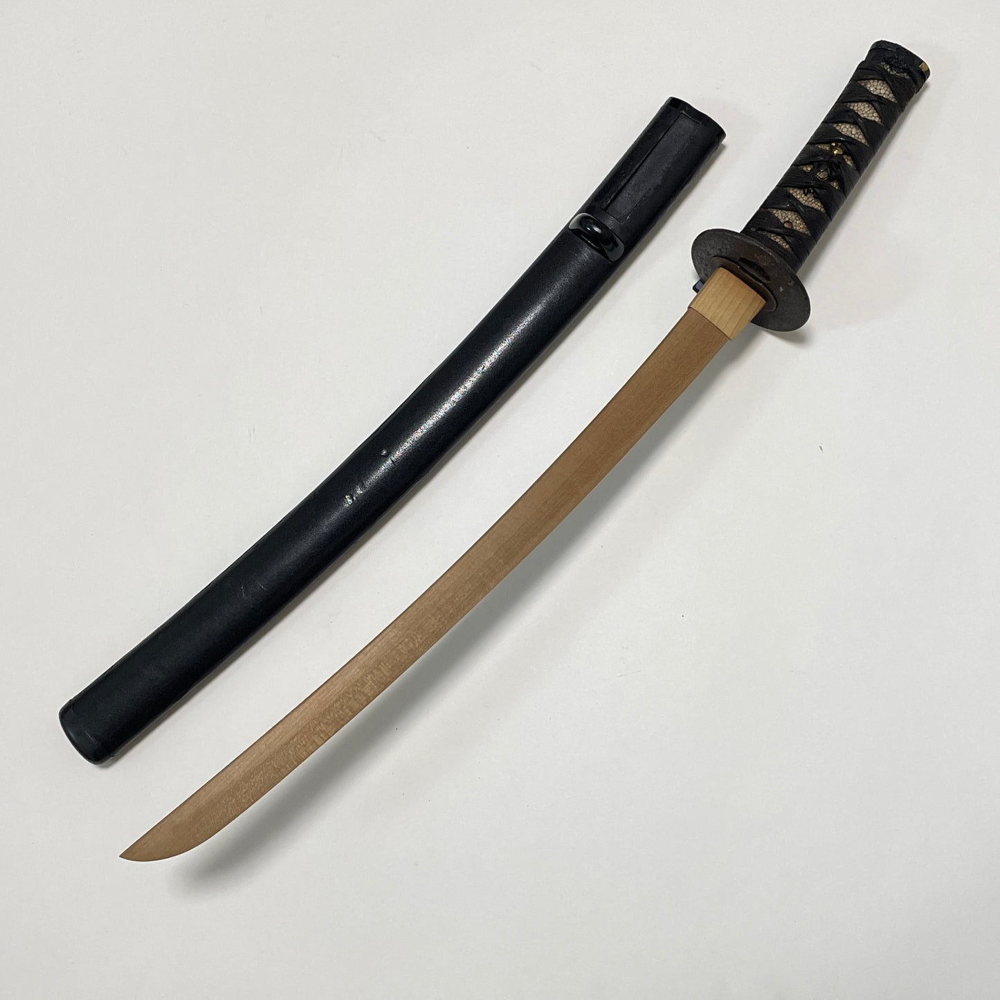Antique Black Wakizashi Koshirae 黒脇差拵