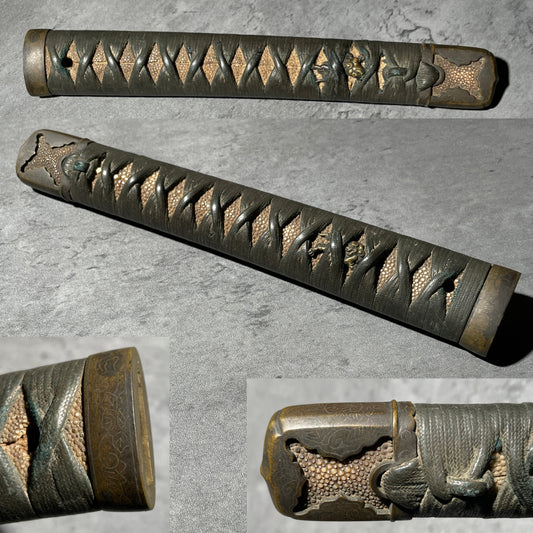 Handachi Style TSUKAMAE 半太刀拵柄前, Edo period
