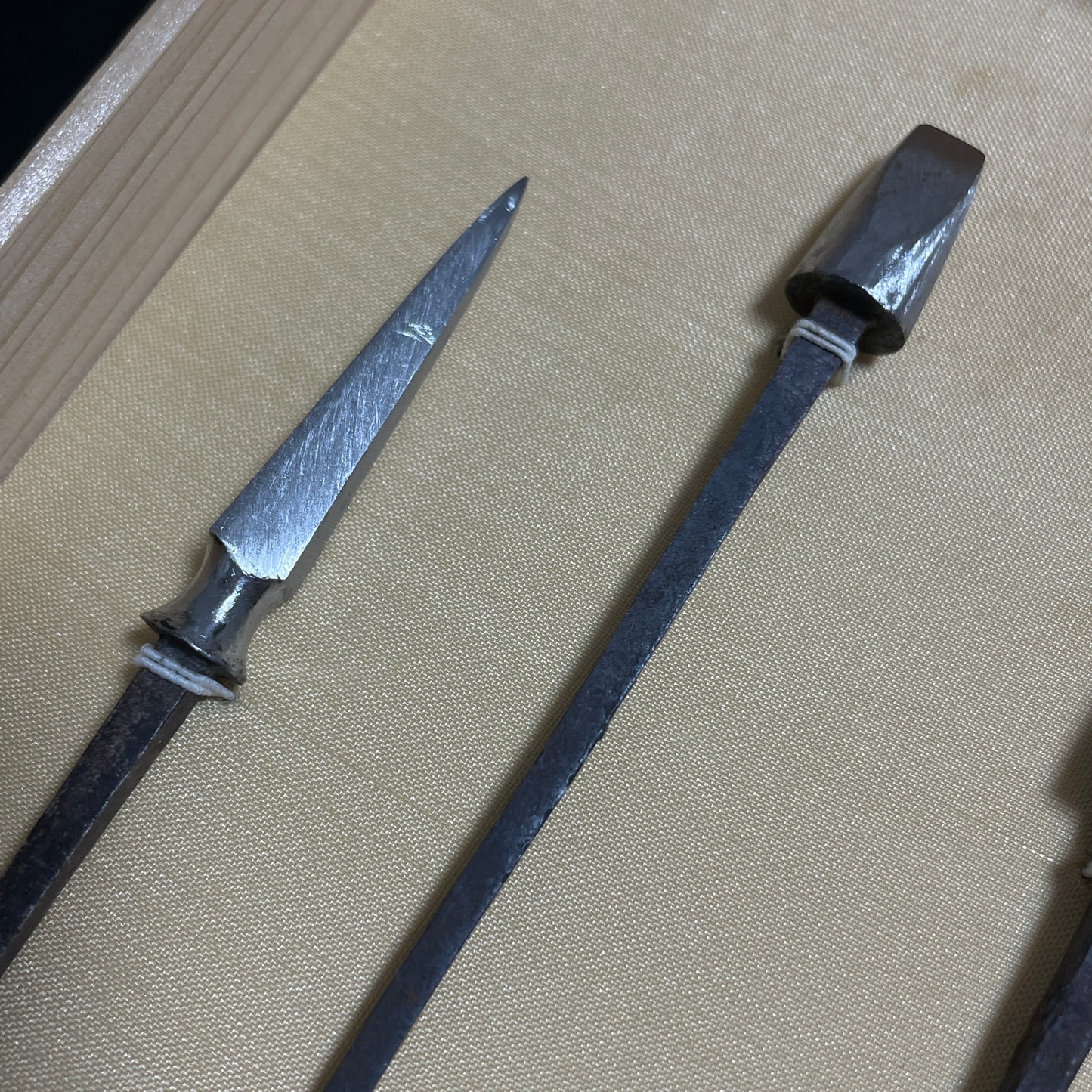 YAJIRI x 5 鏃 Samurai Arrowhead, Edo period, with BOX