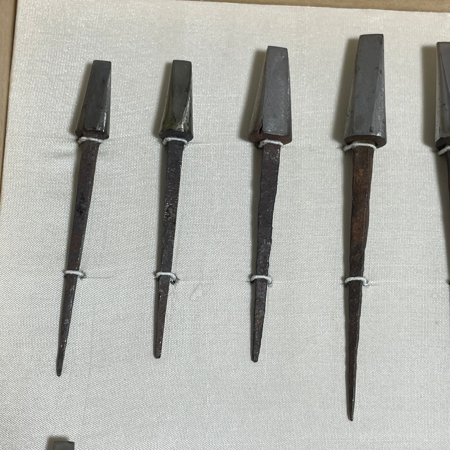 YAJIRI x 19 鏃 Samurai Arrowhead, Edo period, with BOX