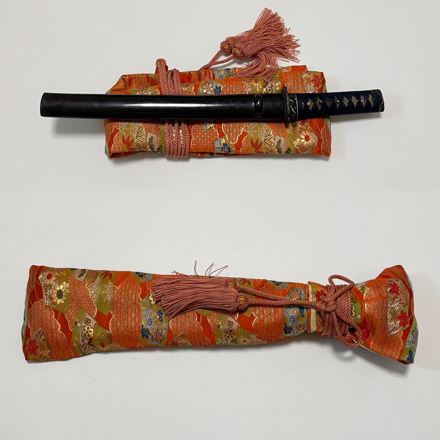 Tanto Koshirae 短刀拵, Norinaga 則長 signed Broken Blade, Edo period
