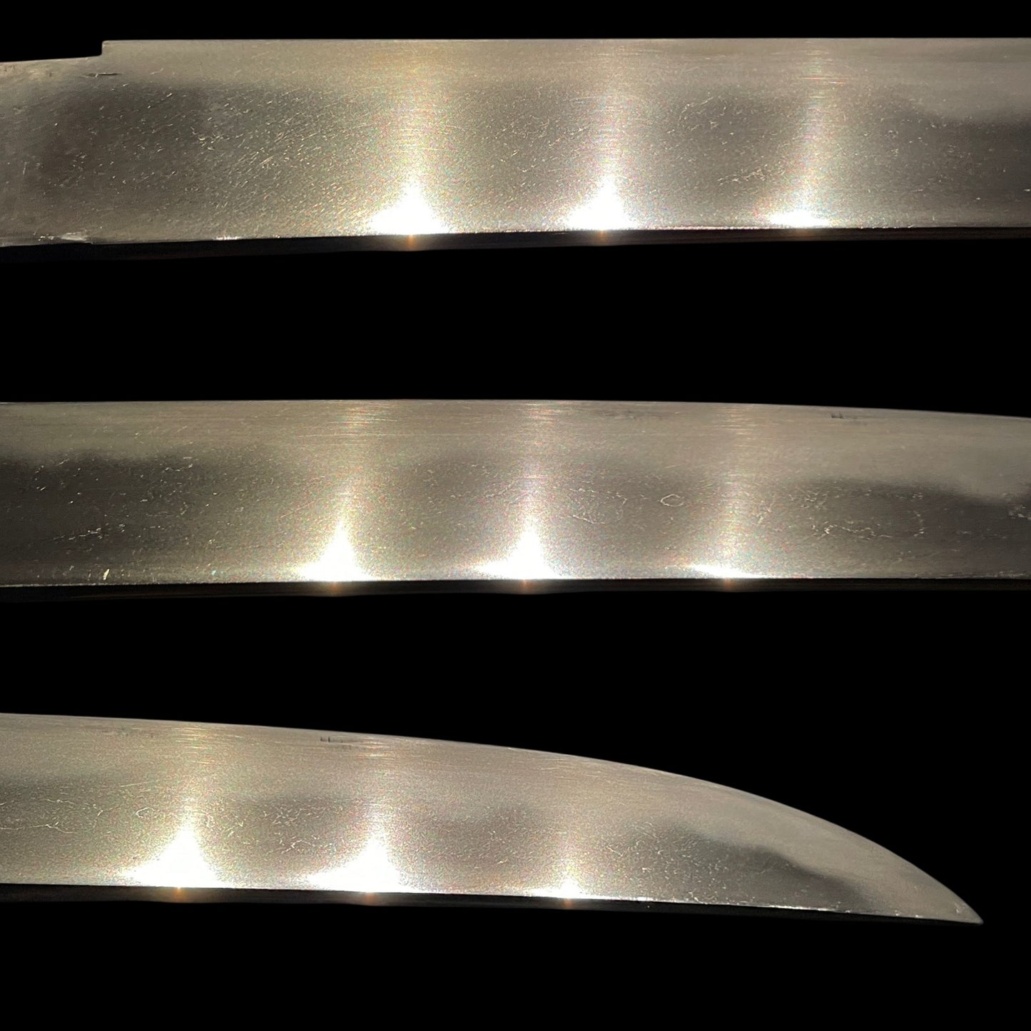 Frog and Snake Fittings TANTO, Hotei Kozuka, Insect Tsuba, Edo period mumei