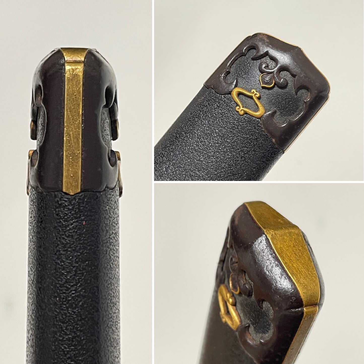 Handachi-Koshirae 半太刀拵, Kofuju Naminobu 江府住並信 signed Tsuba, Edo period