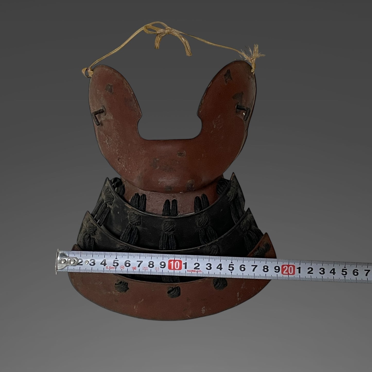 Menpo 面頬, Kacchu 甲冑, Samurai Armor Face Guard, Edo period