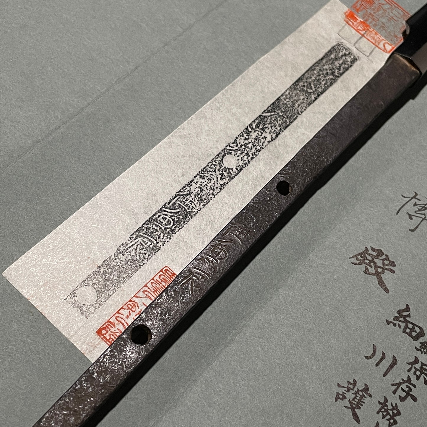 Ryoshinogi-Yari 両鎬槍, Noshuju Kanetoki 濃州住兼辰 signed, NBTHK Certificate, Late Muromachi period