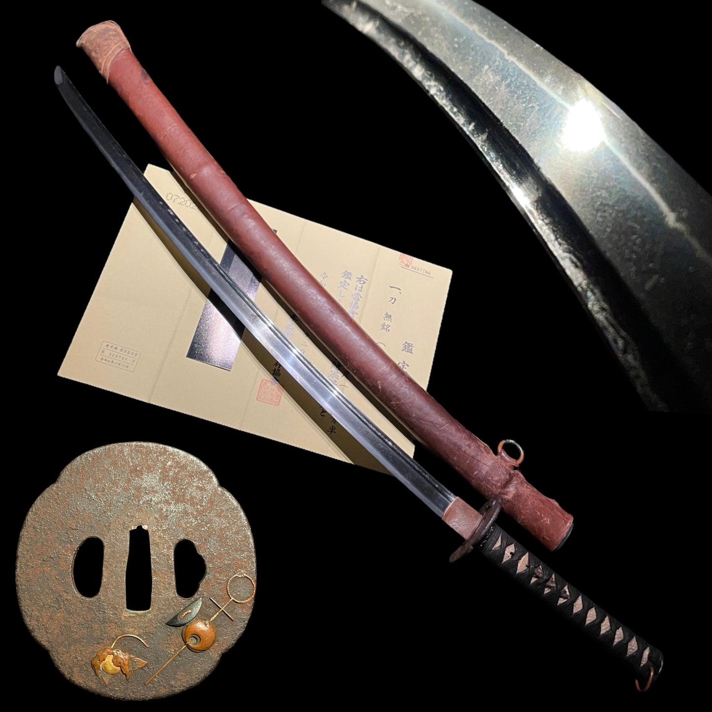 Kanetsune 兼常 KOTO KATANA, Muromachi period, with NBTHK Certificate