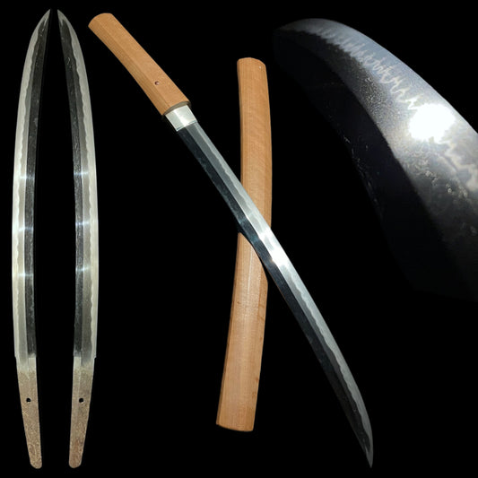 Nagamaki Naoshi Style 長巻直し Wakizashi, Muromachi period mumei