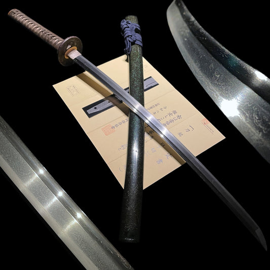 Kashu Norimitsu 加州則光 KATANA, KOTO Muromachi period, NBTHK Certificate