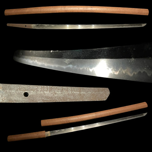 Shinobigatana 忍刀, Ninja Sword ,Bushuju Minamoto Masazane 武州住源正真 signed