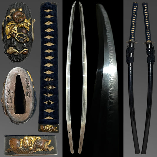 Bishuosafuneju Sukesada August 1505 備州長船住祐定 永正二年八月日 signed KATANA, Muromachi period