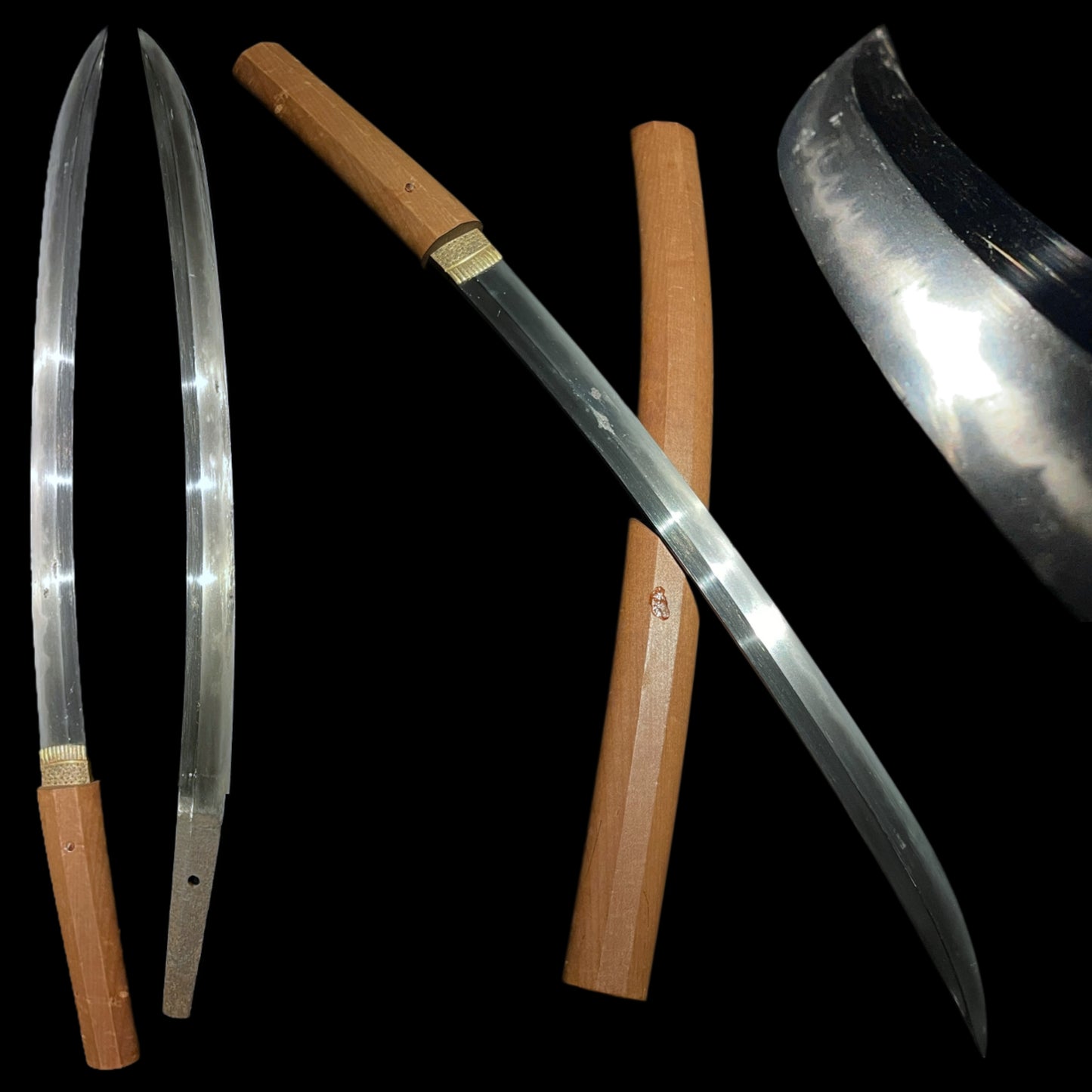 Shobuzukuri Wakizashi 菖蒲造脇差, Wide Blade, Muromachi period mumei