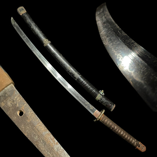 Ryakushiki-GUNTO 略式軍刀, Kawachinokami Kunisuke 河内守國助 signed