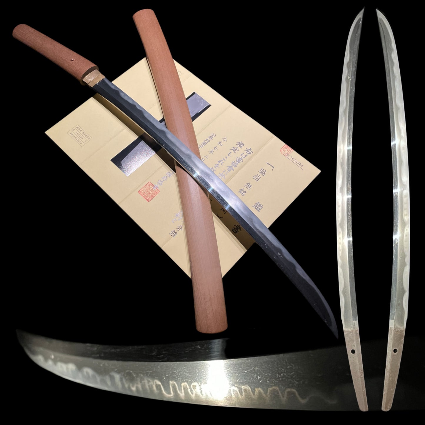 Sue-Seki 末関, Long Shobuzukuri Wakizashi 菖蒲造脇差, KOTO Muromachi period