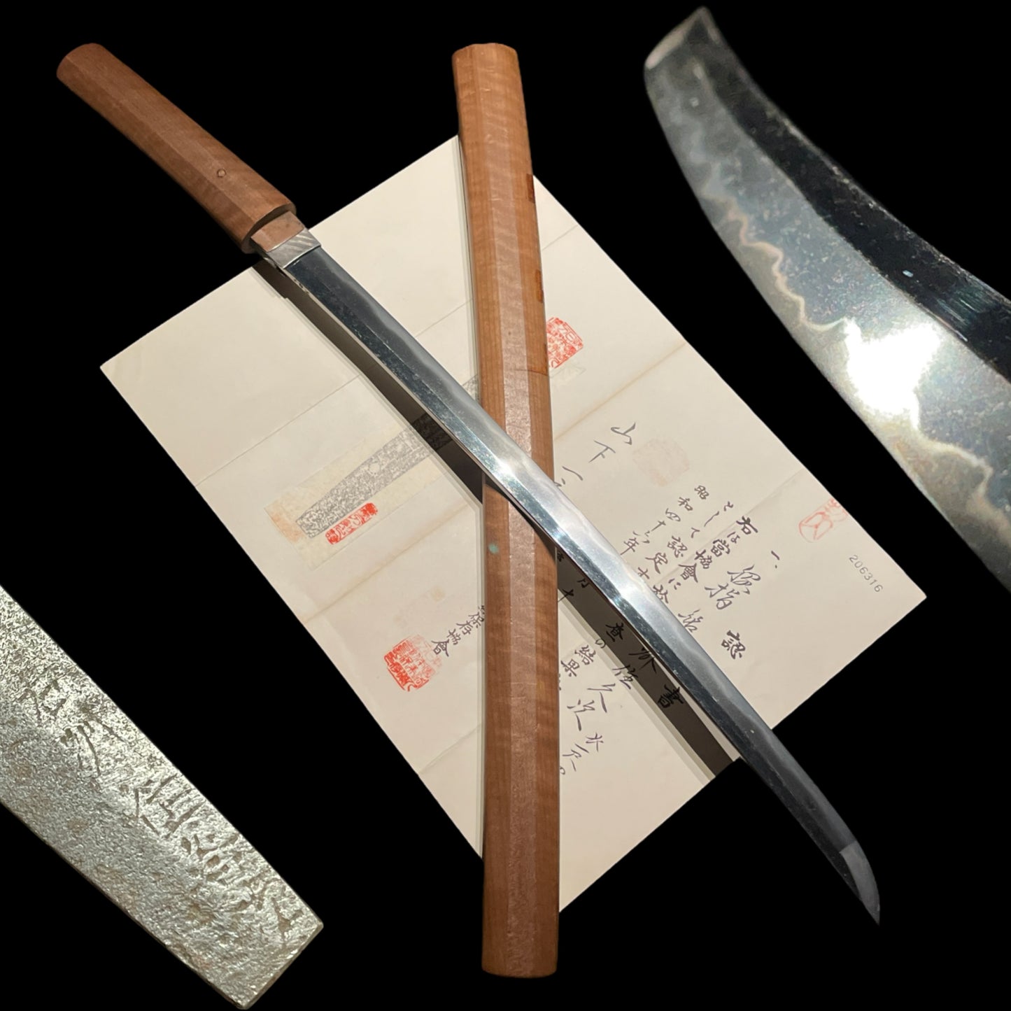 Sekishuju Hisatsugu 石州住久次 signed WAKIZASHI, NBTHK Certificate, Edo period