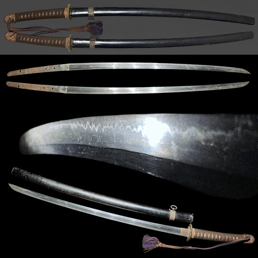 Long Ryakushiki-GUNTO 略式軍刀 with Tassel, WW2 Japanese Army Officer Sword