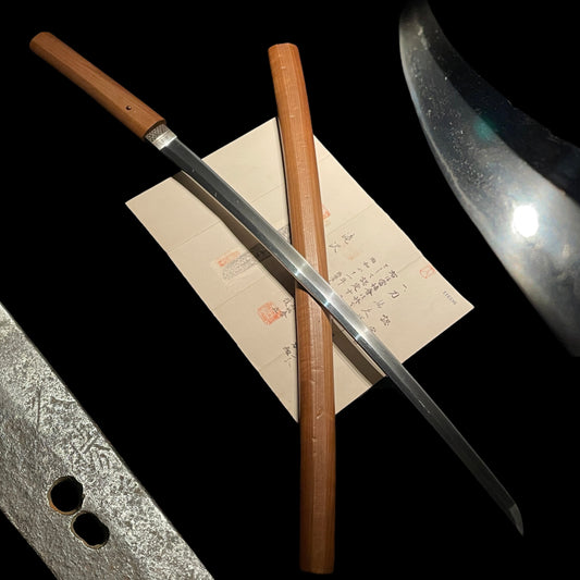 Hisakatsu 久勝 signed KOTO KATANA, Mid Muromachi period, with NBTHK Certificate