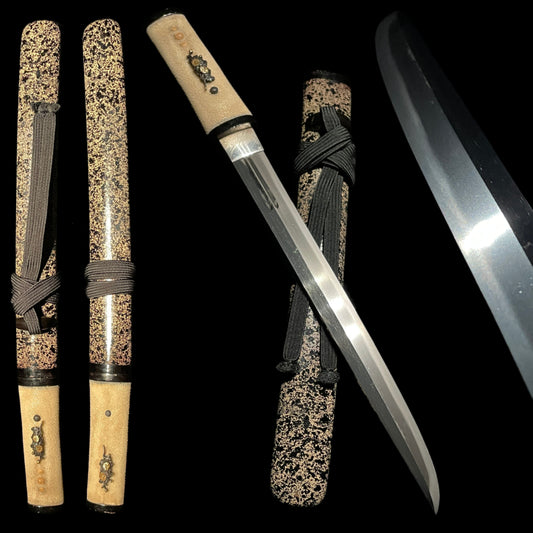 Kawarizukuri-TANTO 変造短刀, Aikuchi Koshirae 合口拵, Edo period mumei