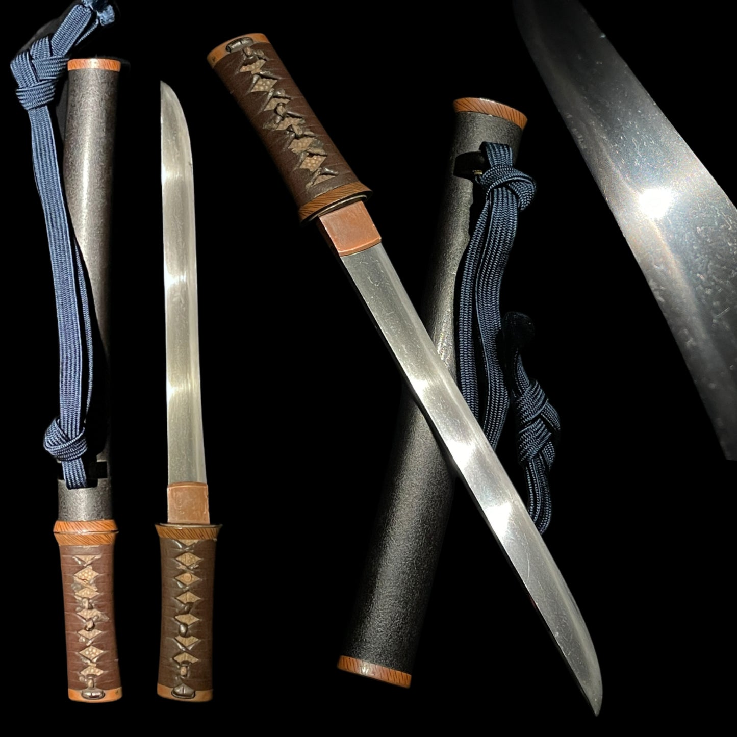 Aikuchi Koshirae TANTO 合口拵短刀, Copper Fittings 素銅一作, Edo period mumei