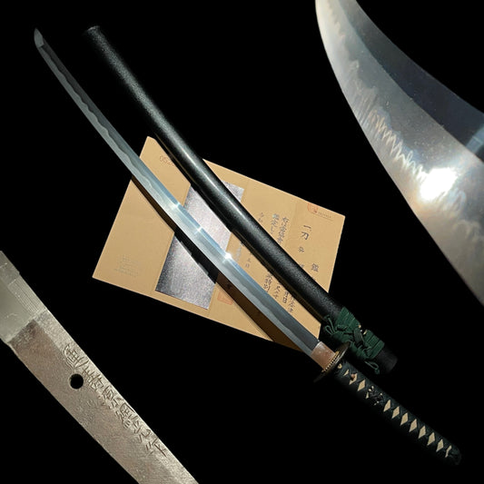 TOKUBESTU HOZON 特別保存 KATANA, Unju Tsunamitsu 運寿綱光 August 1859 signed, Late Edo