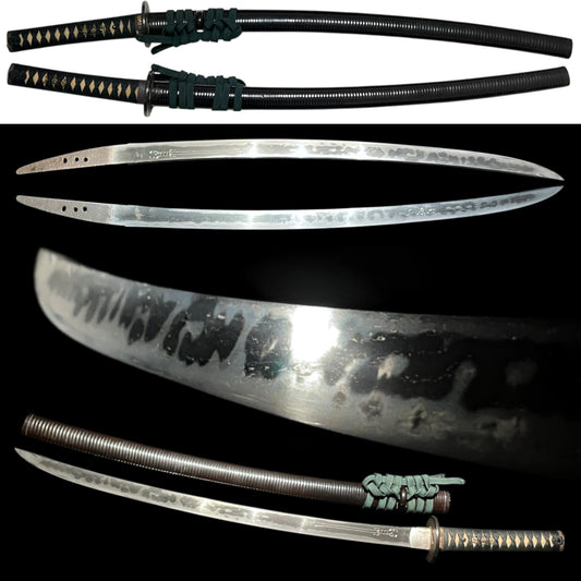 HITATSURA 皆焼 Hirazukuri KATANA, Soshuju Hiromasa signed, Muromachi period